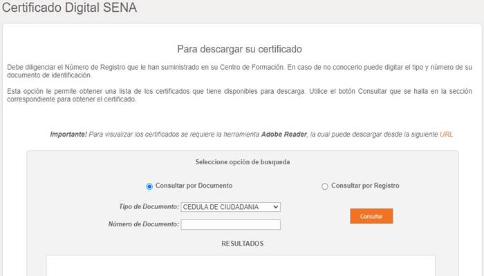 Certificado Digital SENA